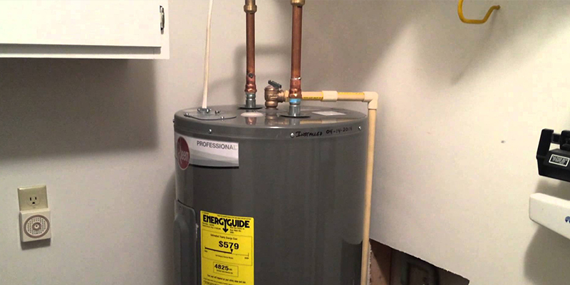 water heater installs